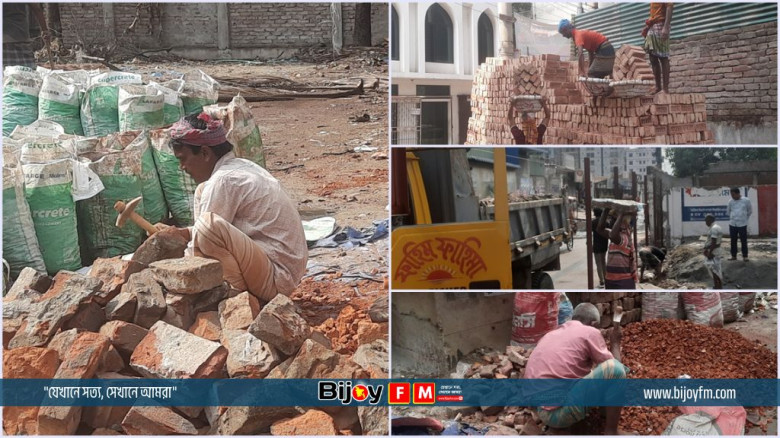 শ্রমিক দিবসেও বিশ্রাম নেই, জীবিকার তাড়নায় ঘাম ঝরাচ্ছেন শ্রমজ
